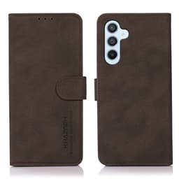 SKALO Samsung S25 KHAZNEH Plånboksfodral - Brun