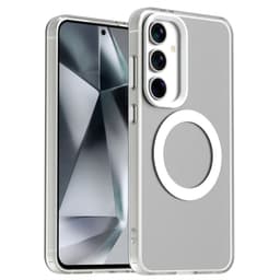 SKALO Samsung S25 Candy Series Hybrid Skal - Vit