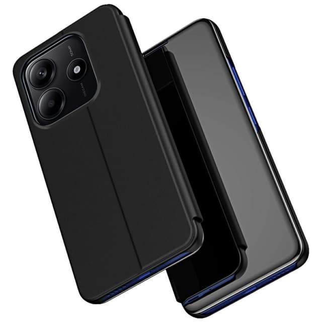 SKALO Xiaomi Redmi Note 14 5G Clear View Flip Cover - Sort