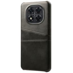 SKALO Xiaomi Redmi Note 14 Pro 5G PU-Læder Kortholder Cover - Sort