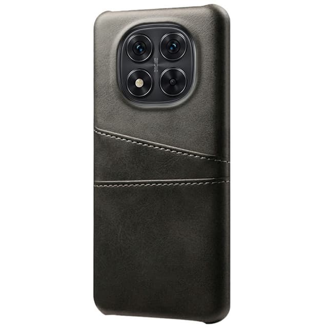 SKALO Xiaomi Redmi Note 14 Pro 5G PU-Læder Kortholder Cover - Sort