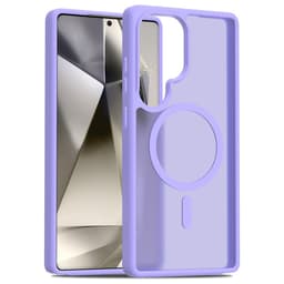 SKALO Samsung S25 Ultra Skin-touch Hybrid Suojakuori - Violetti