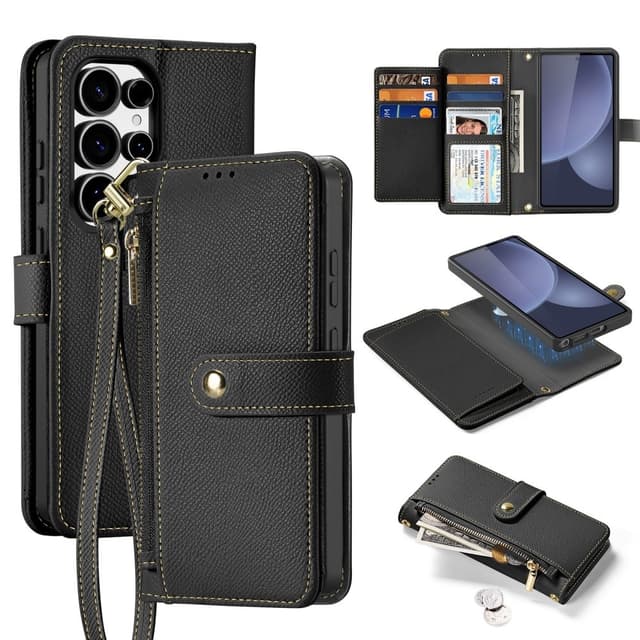 DUX DUCIS Samsung S25 Ultra Lawa Series Flip Cover - Sort