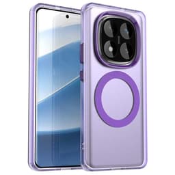 SKALO Xiaomi Redmi Note 14 Pro 5G Candy Series Hybrid Suojakuori - Violetti