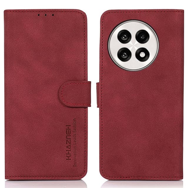 SKALO OnePlus 13R KHAZNEH Lompakkokotelo - Punainen