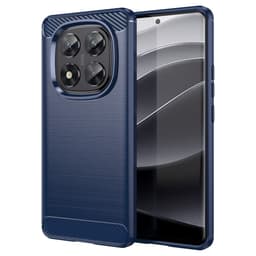 SKALO Xiaomi Redmi Note 14 Pro 5G Armor Carbon Cover - Blå