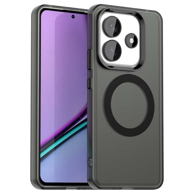 SKALO Xiaomi Redmi Note 14 5G Candy Series Hybrid Suojakuori - Musta
