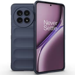 SKALO OnePlus 13R Rugged Bumpers TPU Suojakuori - Tummansininen