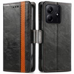 SKALO Xiaomi Redmi Note 14 5G CASENEO 002 Premium Lompakkokotelo - Musta