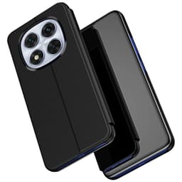 SKALO Xiaomi Redmi Note 14 Pro 5G Clear View Plånboksfodral - Svart