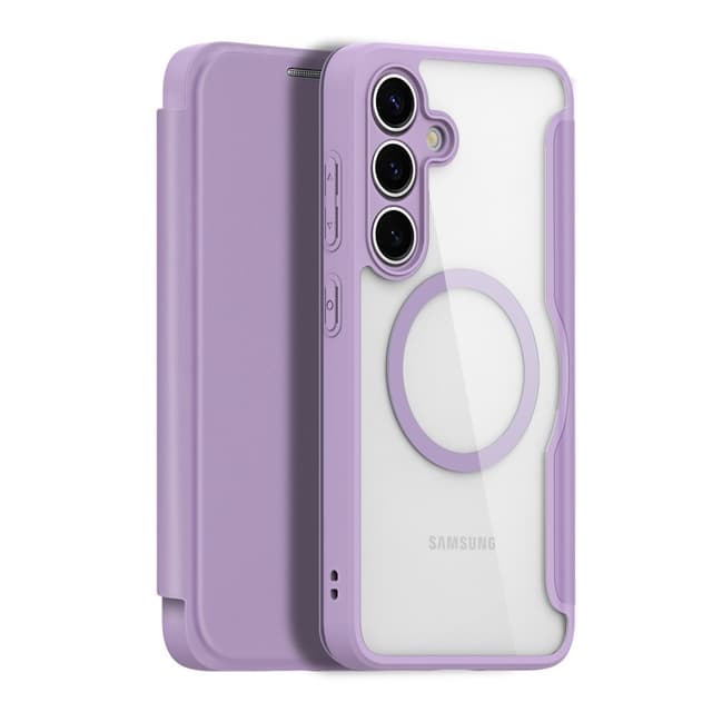 DUX DUCIS Samsung S25+ Skin X Pro Plånbok - Lila