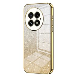 SKALO OnePlus 13 Electroplating Glitter Cover - Guld