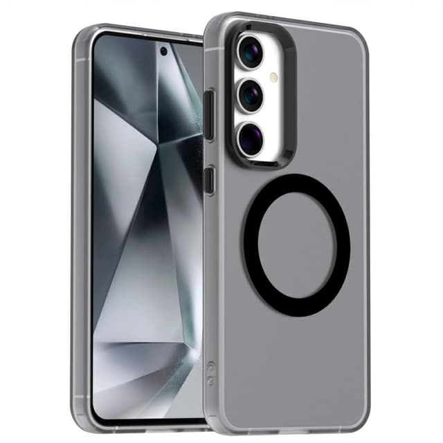SKALO Samsung S25 Candy Series Hybrid Skal - Svart