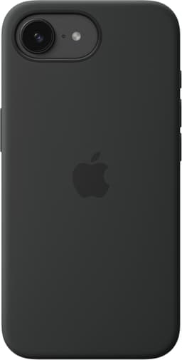 iPhone 16e silikondeksel (sort)