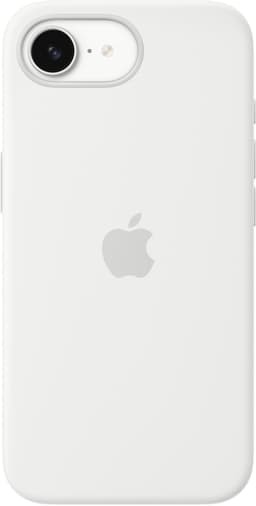 iPhone 16e silikonfodral (white)