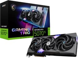 MSI GeForce RTX 5070 Ti 16G GAMING TRIO OC PLUS grafikkort (16GB GDDR7)