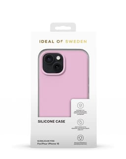 Silicone Case iPhone 13 / 14 / 15 / 16e Bubblegum Pink