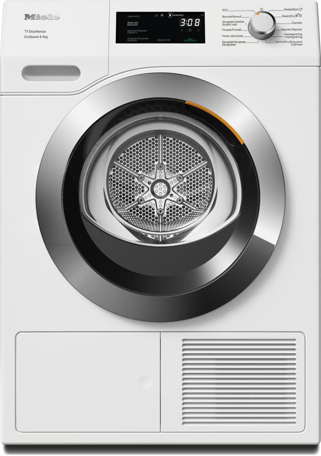 Miele Tørretumbler TEH795WP EcoSpeed&9kg billede 1