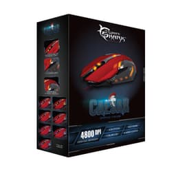 Caesar Mouse GM-1604 RED - 4800 dpi