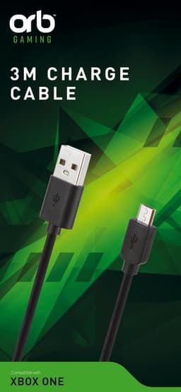 XB1 USB to Micro USB 3m charge cable