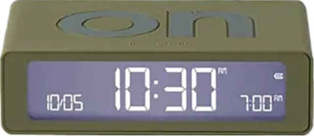 Lexon Flip Mini väckarklocka LR158K9 (grön)