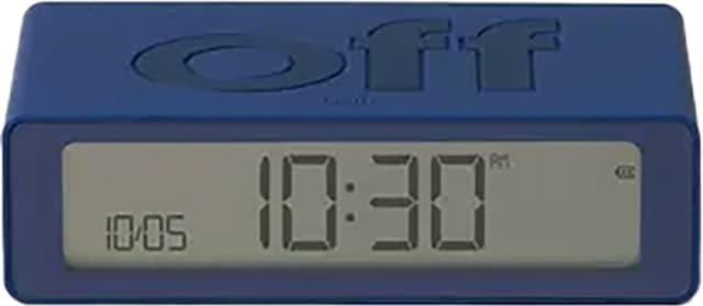 Lexon Flip Mini vækkeur LR158DB9 (mørkeblå)