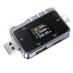FNIRSI FNAC-28 USB-tester for nøyaktig strøm- og spenningsmåling