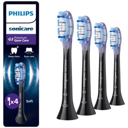 Philips Sonicare G3 premium tandbørstehoved HX9054/88 (sort)