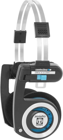 KOSS Porta Pro 2.0 langattomat on-ear kuulokkeet (musta)