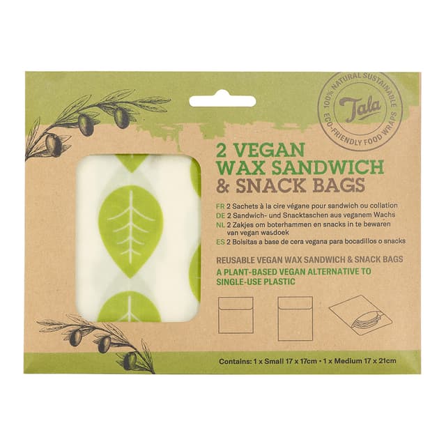Tala Vegan vokspose 2-pakning