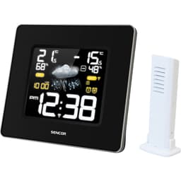 Værstasjon med fargedisplay