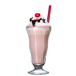 Milkshake sugerør i rustfrit stål 4 stk. + børste