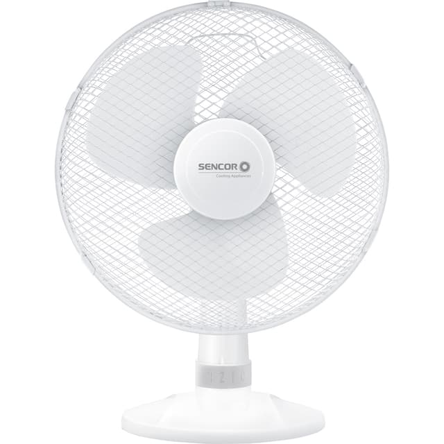 SENCOR Bordsfläkt Vit 23 cm