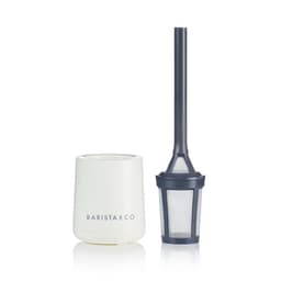 Brew It Stick Kahvi- ja Teesiivilä - Valkoinen