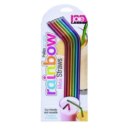 Pillit ruostumaton terästä, 6 kpl + puhdistusharja