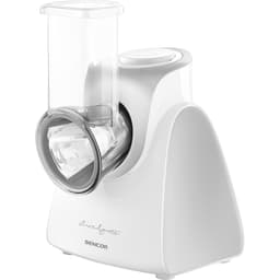 SENCOR Elektrisk Rivare Vit med 5 riv / skivtrummor
