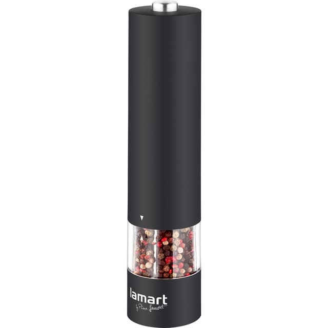 LAMART Elektrisk Salt / Pepparkvarn Svart