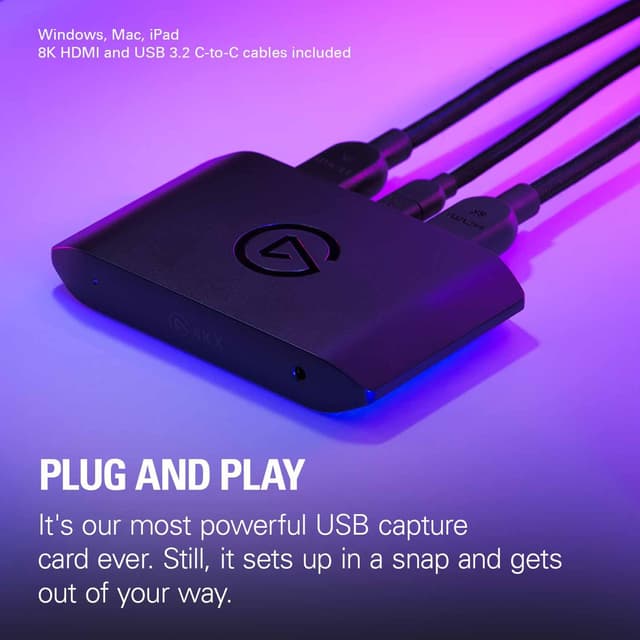 Elgato Game Capture 4K X capture-kort | Elgiganten
