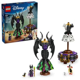 LEGO Disney Maleficents och Cruella De Vils klänningar 43262