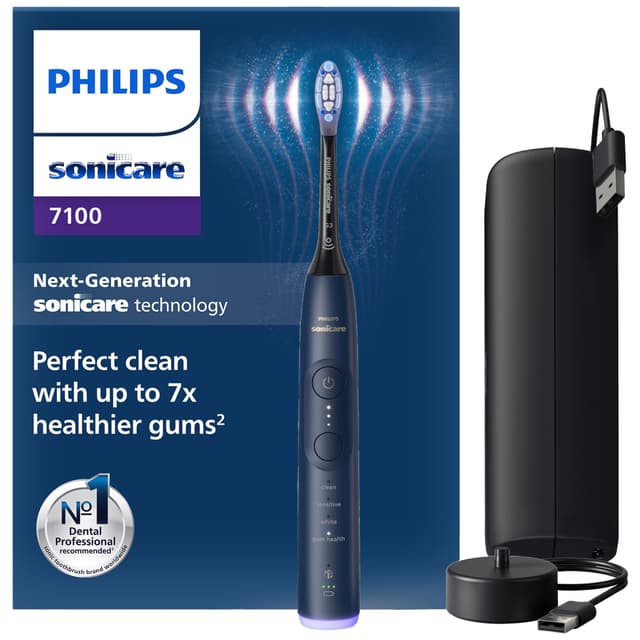 Philips Sonicare Series 7100 elektrisk tannbørste HX7423/09 (Navy Blue)