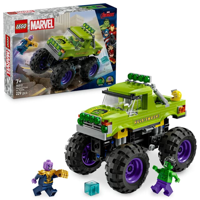 LEGO Marvel Hulktrucken mot Thanos 76312
