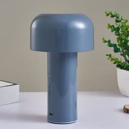 Batteridrevet LED-bordlampe - Grå, oppladbar