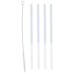 Alpina 4-pack glassugrör med rensborste