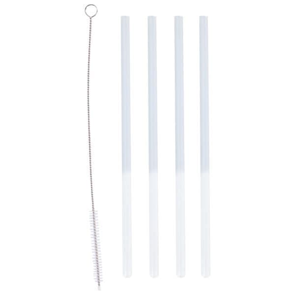 Alpina 4-pack glassugrör med rensborste