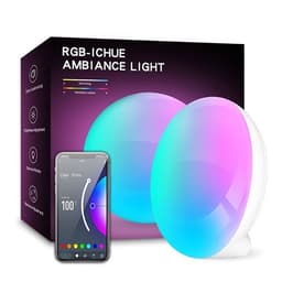 Dekorativ Bordlampe med Trinnløs Dimming og Programmerbare Lysskjemaer