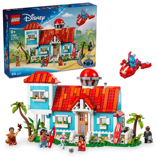 LEGO Disney Strandhuset fra Lilo og Stitch 43268