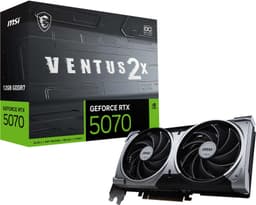 MSI GeForce RTX 5070 12G VENTUS 2X OC grafikkort