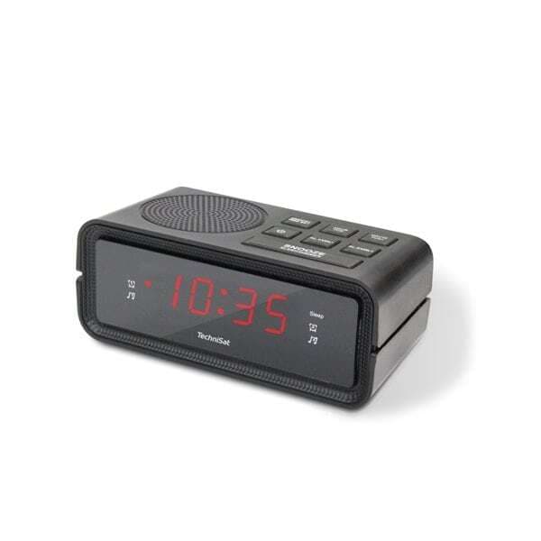 Technisat DIGICLOCK 2 klockradio med LED-display och FM-tuner