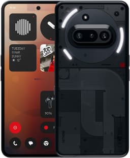 Nothing Phone (3a) 5G smarttelefon 12/256GB (sort)