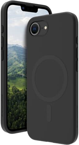 Dbramante1928 Greenland Pro MagSafe etui til iPhone 16e (nattesort)